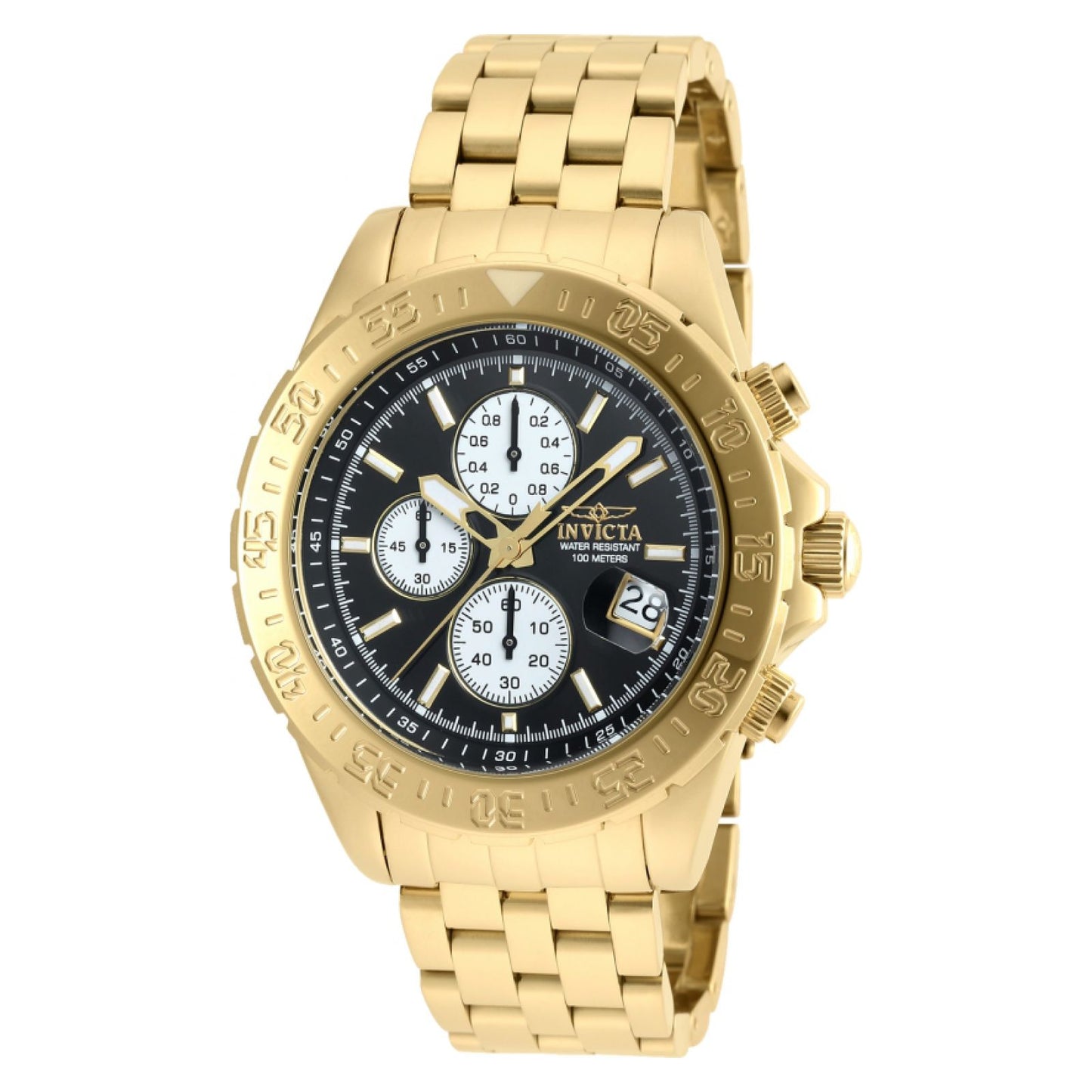 RELOJ  PARA HOMBRE INVICTA AVIATOR 21649 - ORO