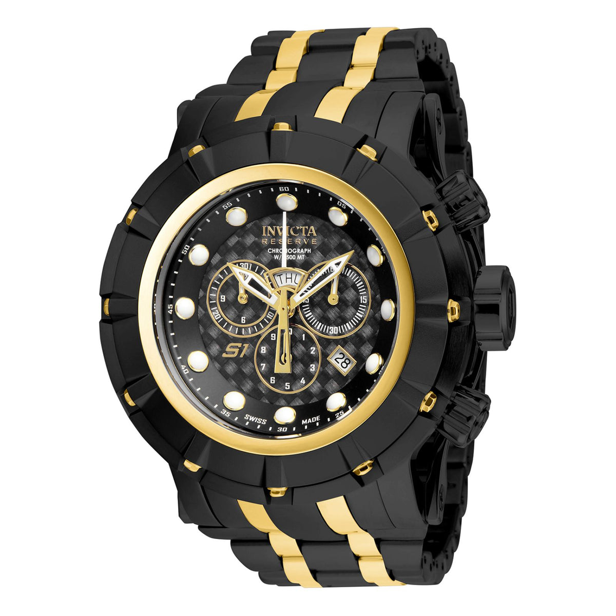 RELOJ  PARA HOMBRE INVICTA RESERVE 16950 - ORO NEGRO