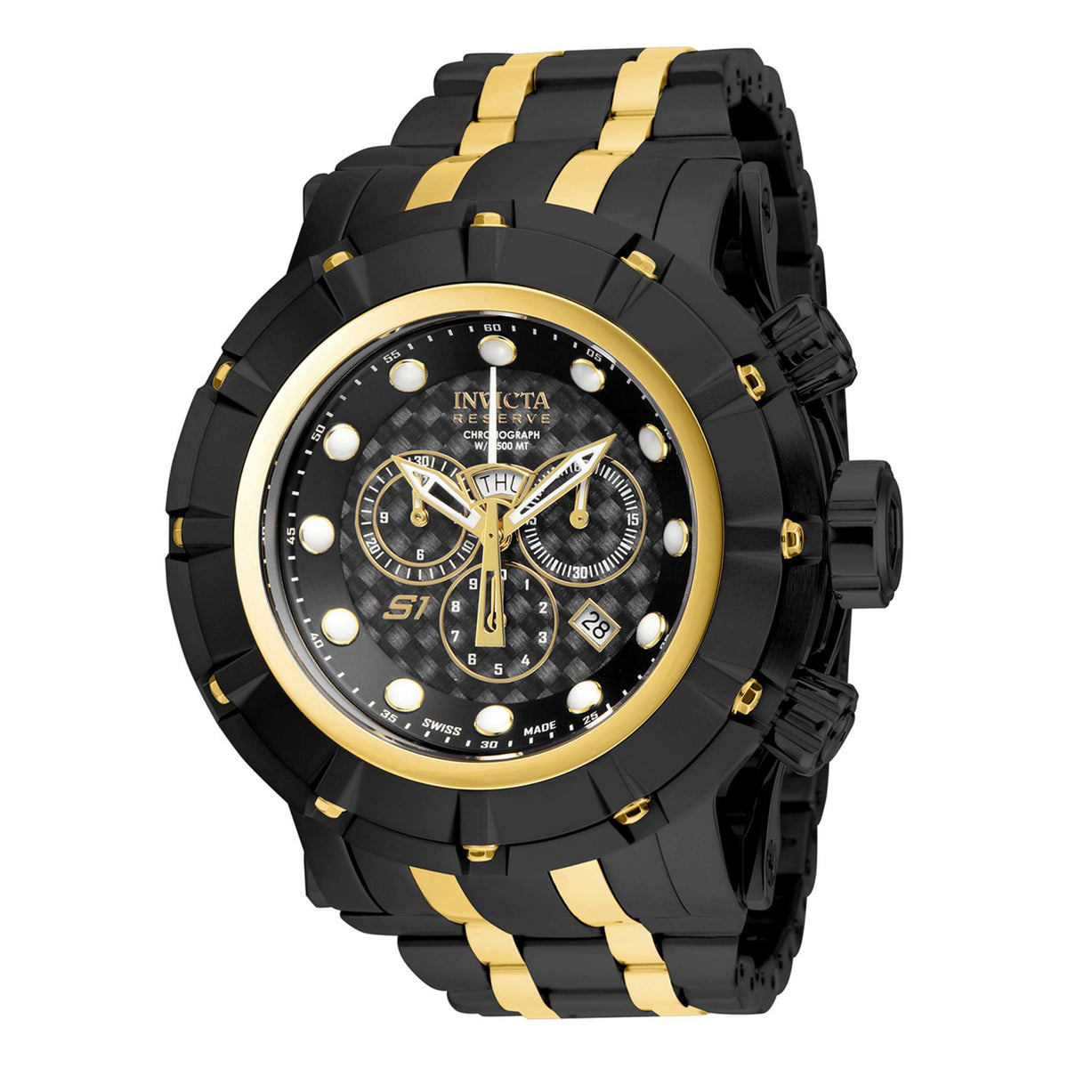 RELOJ  PARA HOMBRE INVICTA RESERVE 16950 - ORO NEGRO