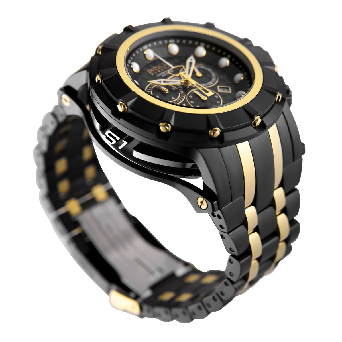 RELOJ  PARA HOMBRE INVICTA RESERVE 16950 - ORO NEGRO