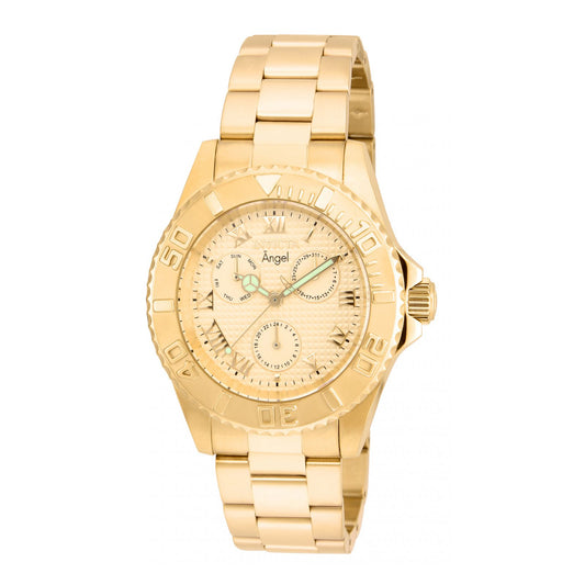 RELOJ  PARA MUJER INVICTA ANGEL 17524 - DORADO