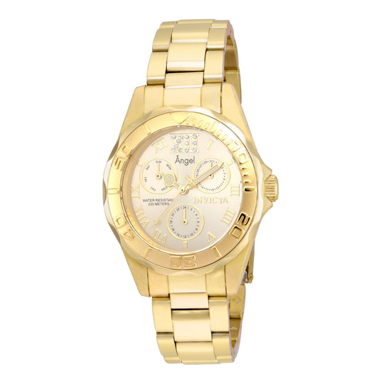 RELOJ  PARA MUJER INVICTA ANGEL 21697 - ORO