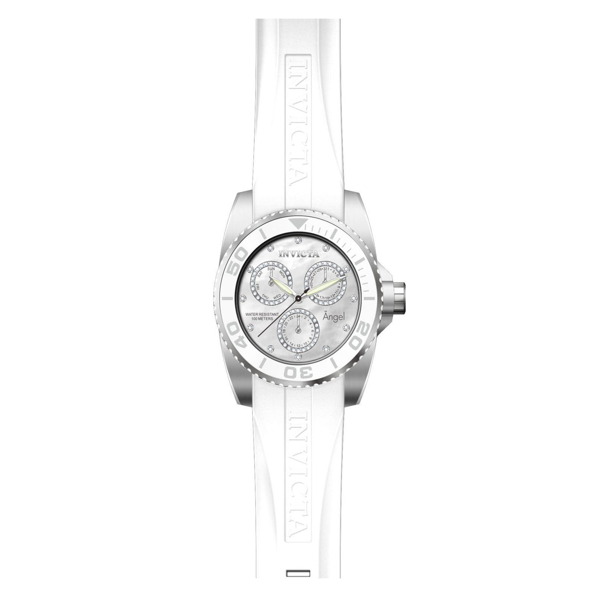 RELOJ DEPORTIVO PARA MUJER INVICTA ANGEL 21701 - BLANCO