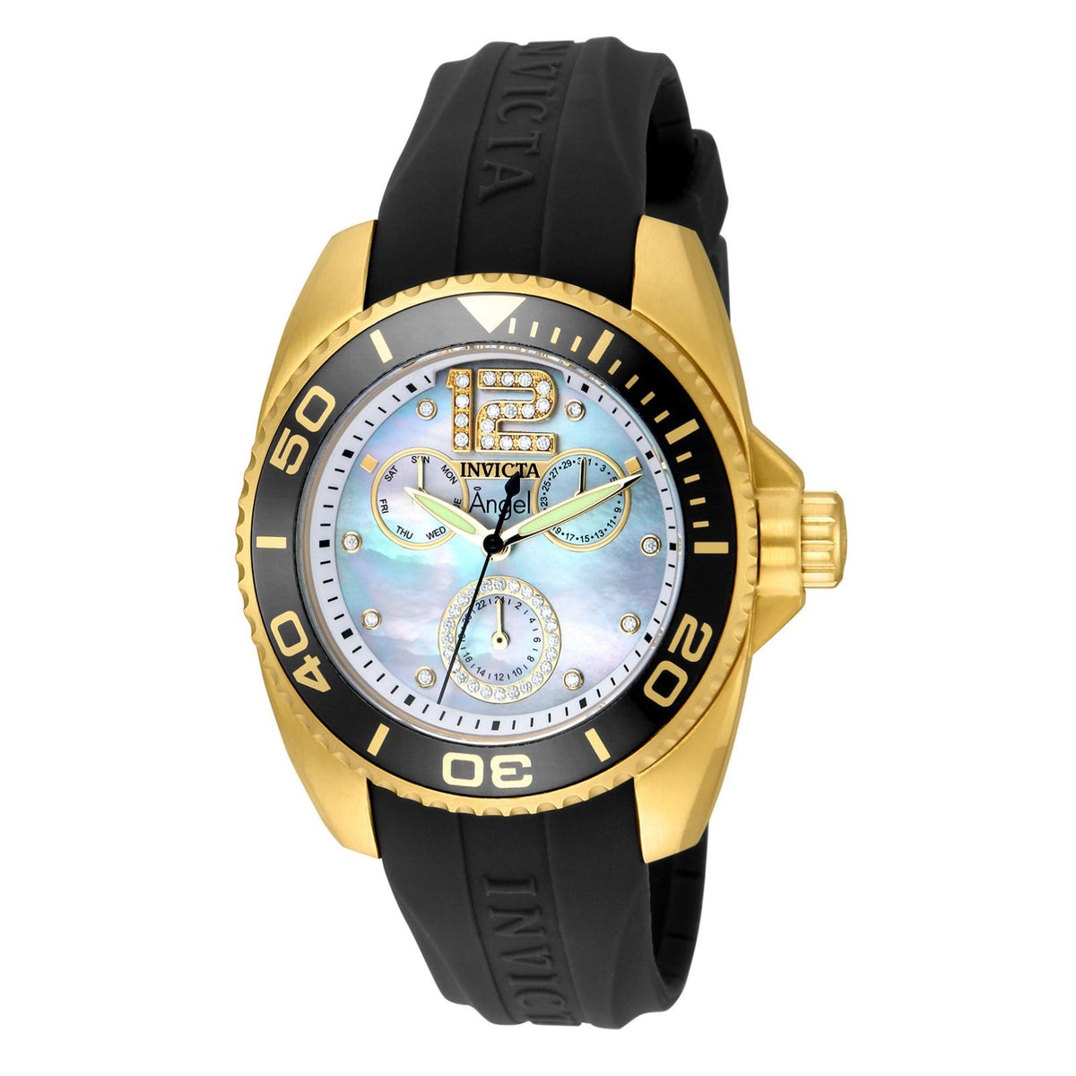 RELOJ DEPORTIVO PARA MUJER INVICTA ANGEL 21704 - GRIS