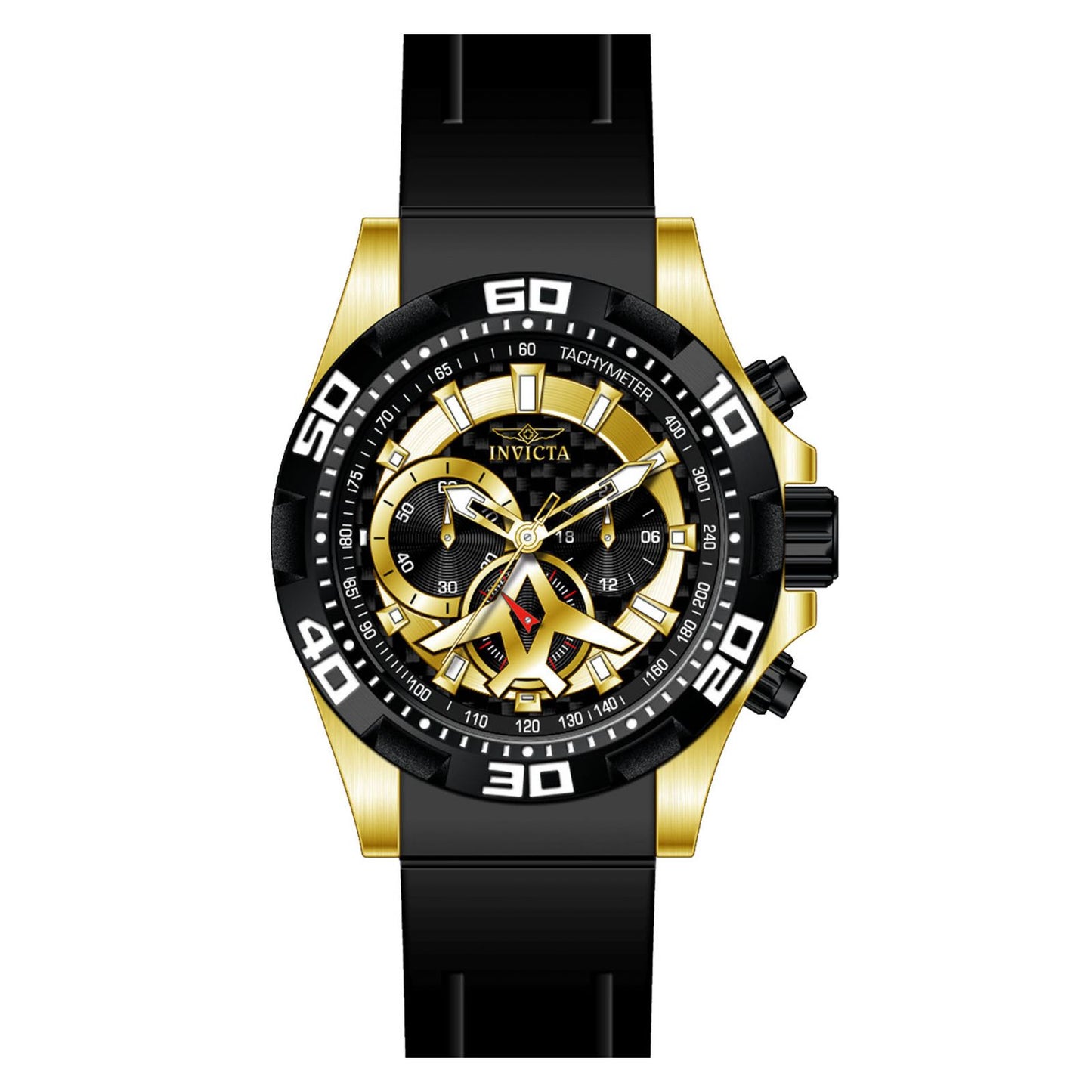 RELOJ DEPORTIVO PARA HOMBRE INVICTA AVIATOR 21739 - NEGRO