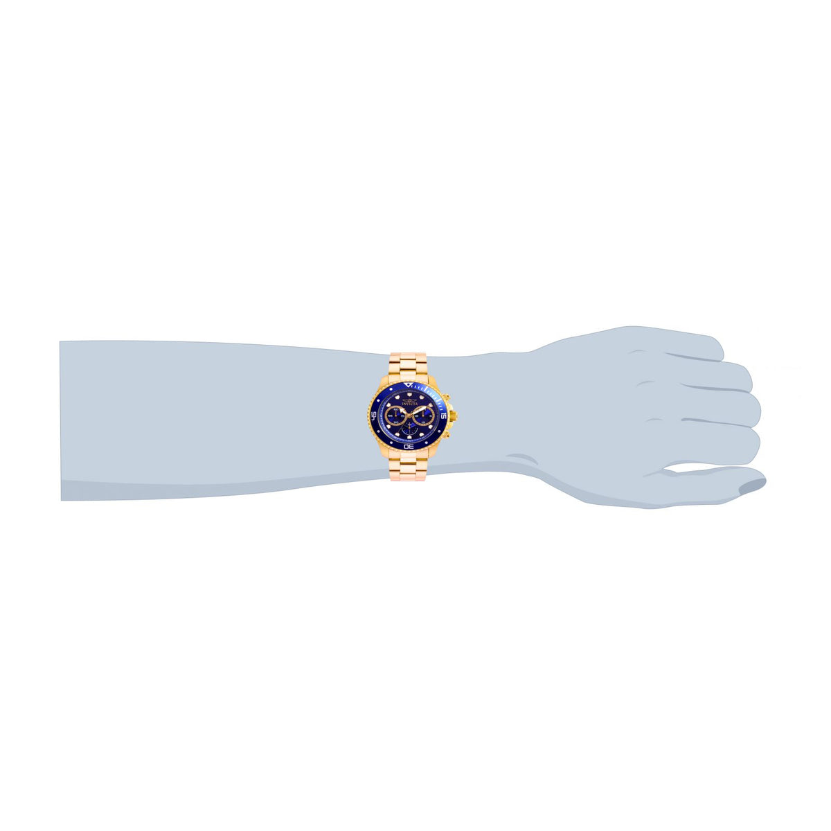 RELOJ  PARA HOMBRE INVICTA PRO DIVER 21789 - ORO