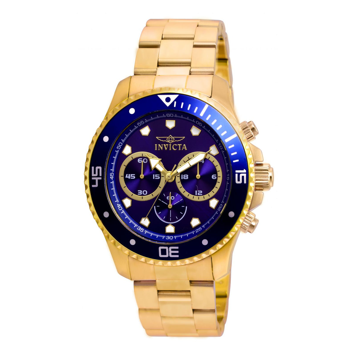 RELOJ  PARA HOMBRE INVICTA PRO DIVER 21789 - ORO