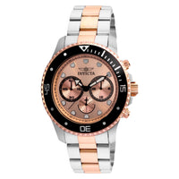 RELOJ  PARA HOMBRE INVICTA PRO DIVER 21791 - ORO ROSA, ACERO