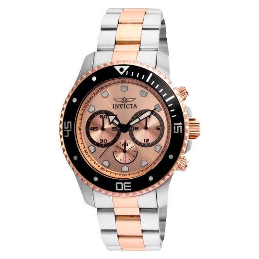 RELOJ  PARA HOMBRE INVICTA PRO DIVER 21791 - ORO ROSA, ACERO