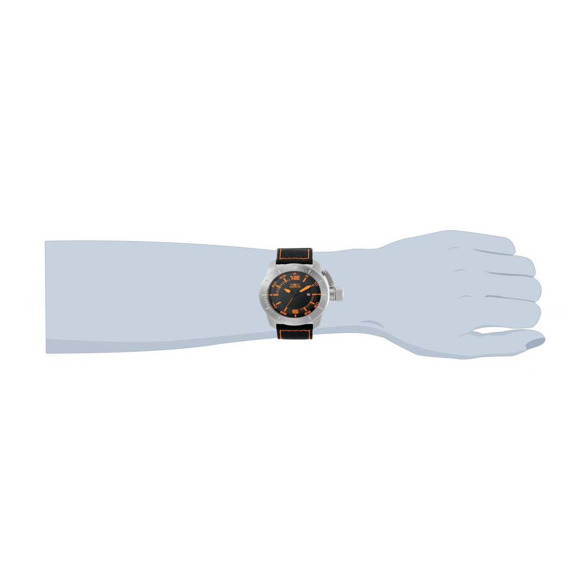 RELOJ  PARA HOMBRE INVICTA CORDUBA 21915 - NEGRO NARANJA