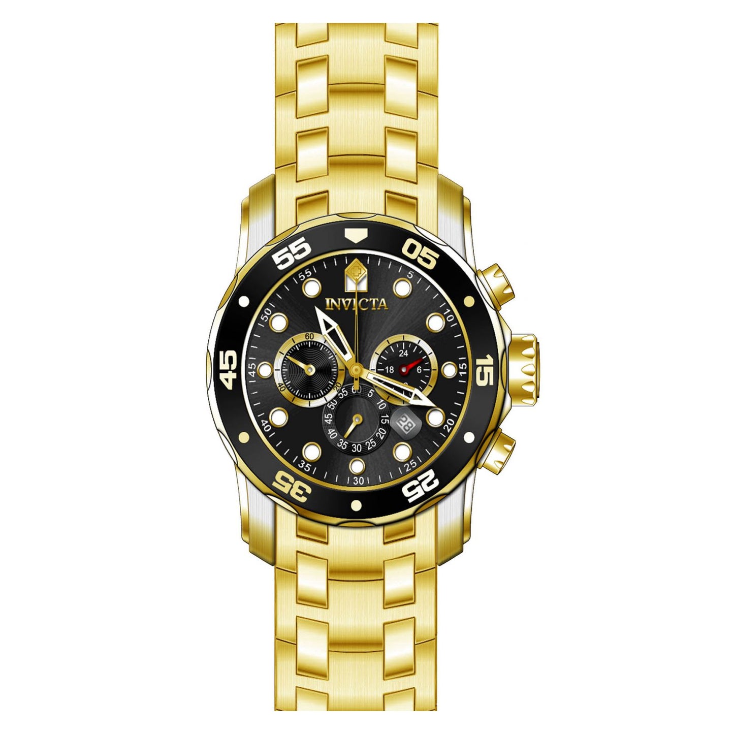 RELOJ  PARA HOMBRE INVICTA PRO DIVER 21922 - ORO