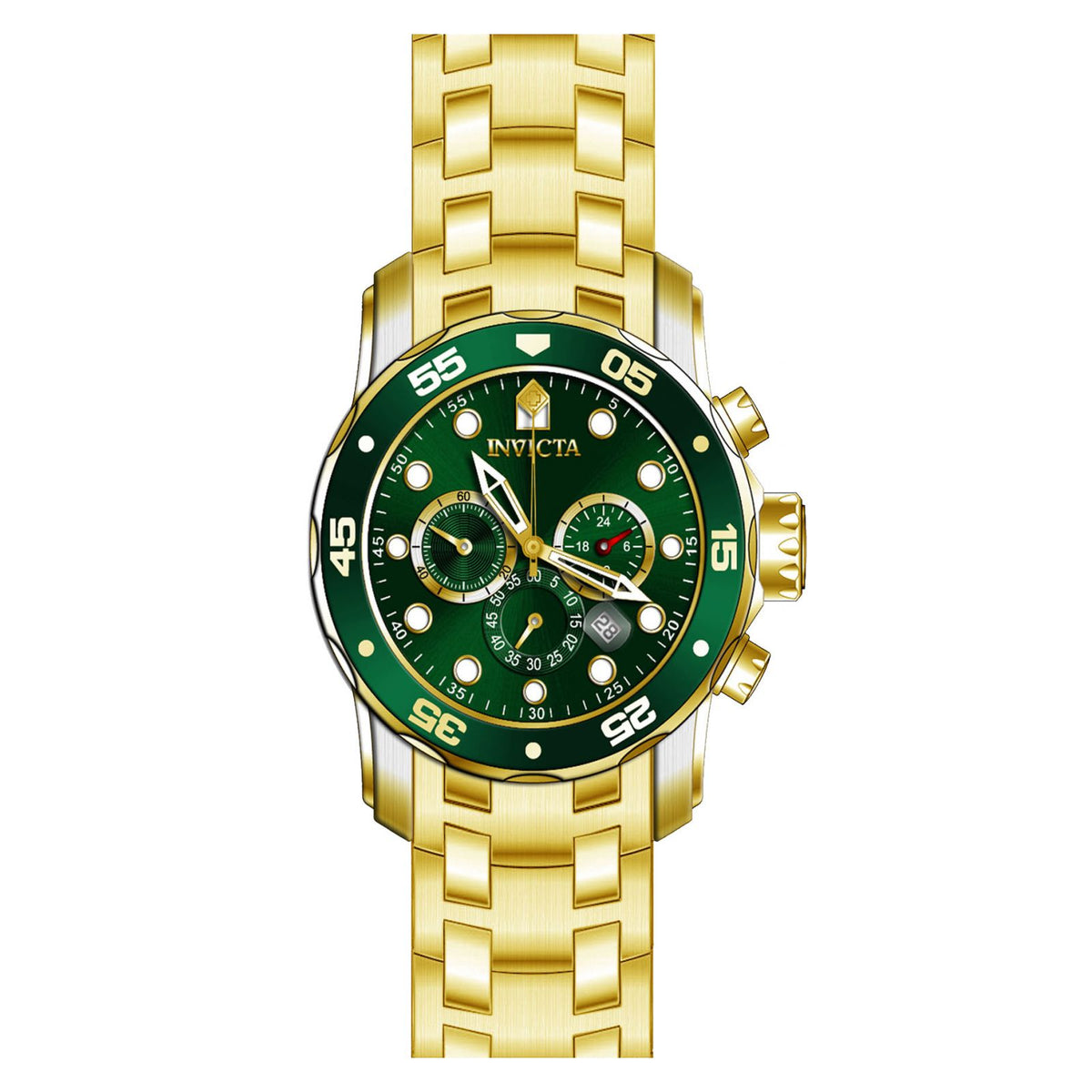 RELOJ  PARA HOMBRE INVICTA PRO DIVER 21925 - ORO