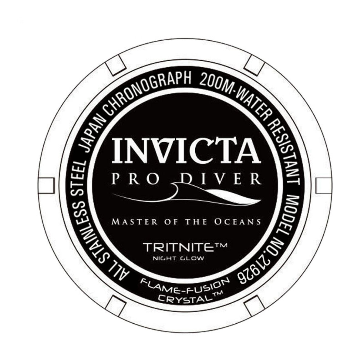 RELOJ  PARA HOMBRE INVICTA PRO DIVER 21926 - NEGRO