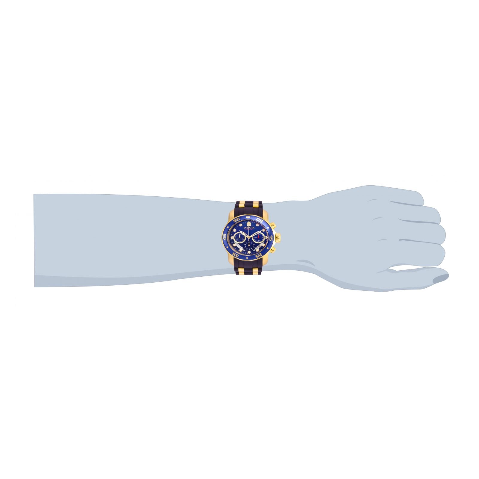 RELOJ DEPORTIVO PARA HOMBRE INVICTA PRO DIVER 21929 - AZUL