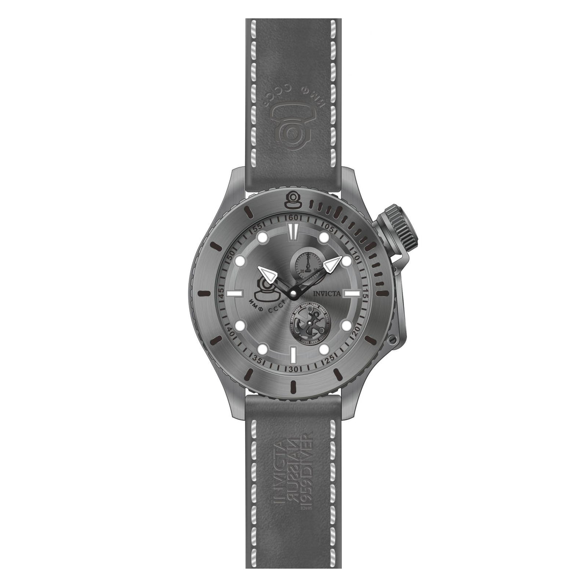 RELOJ CLÁSICO PARA HOMBRE INVICTA RUSSIAN DIVER 22012 - GRIS