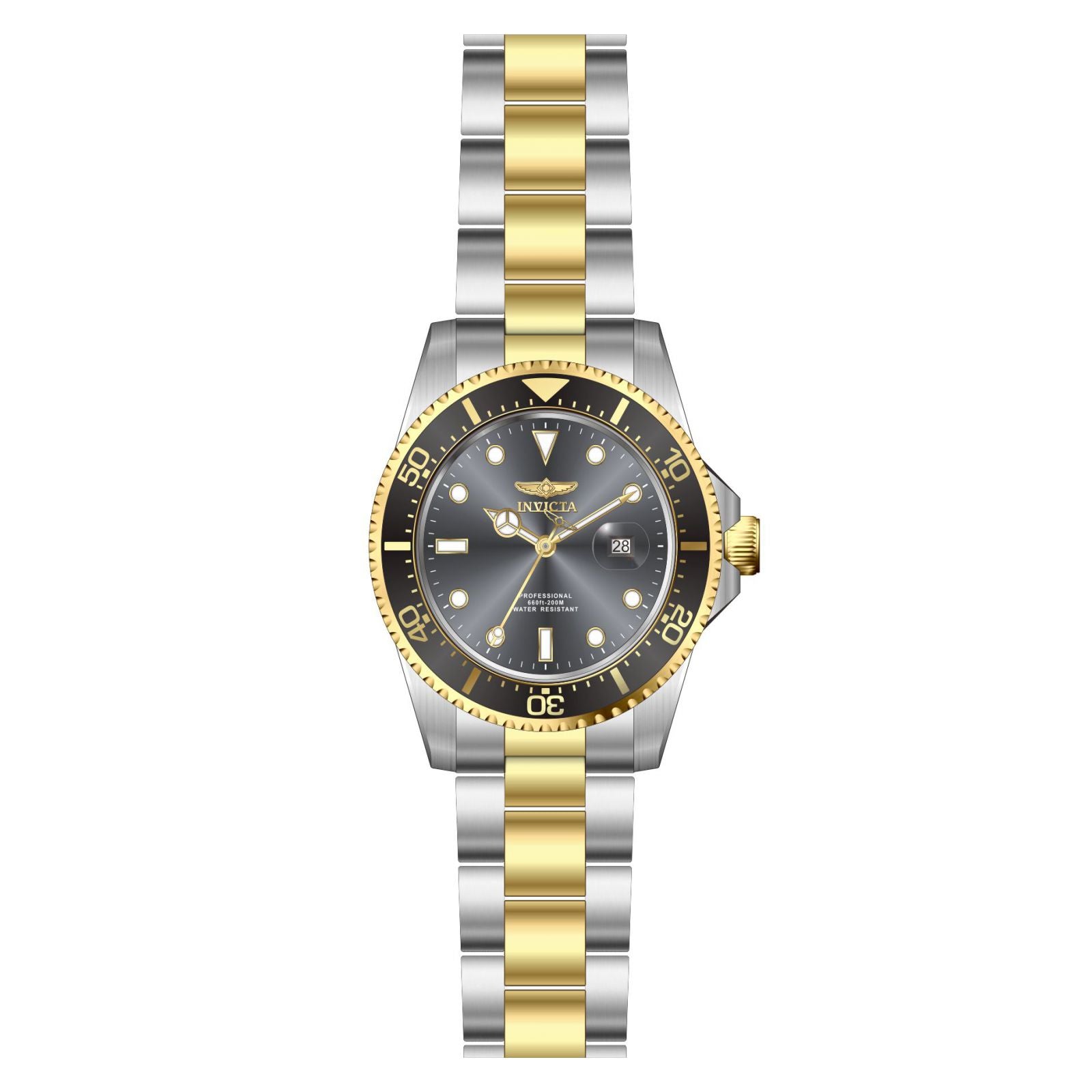 RELOJ  PARA HOMBRE INVICTA PRO DIVER 22057 - DORADO
