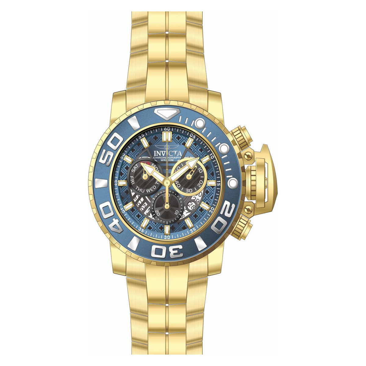 RELOJ  PARA HOMBRE INVICTA SEA HUNTER 22134 - ORO