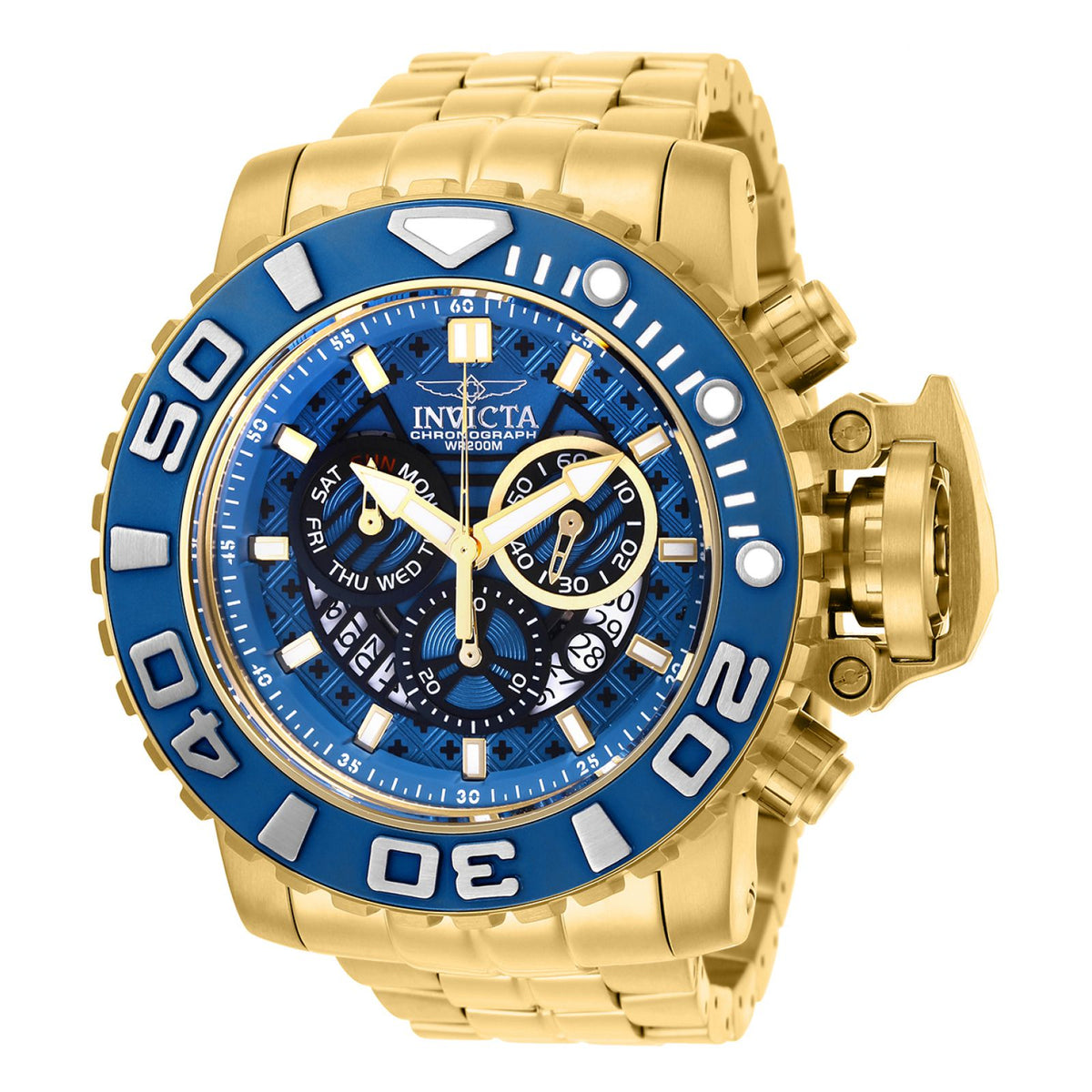 RELOJ  PARA HOMBRE INVICTA SEA HUNTER 22134 - ORO