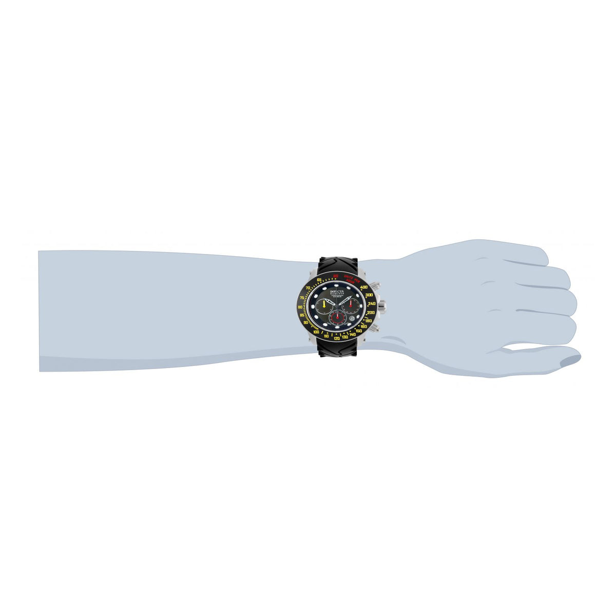 RELOJ DEPORTIVO PARA HOMBRE INVICTA RESERVE 22142 - NEGRO