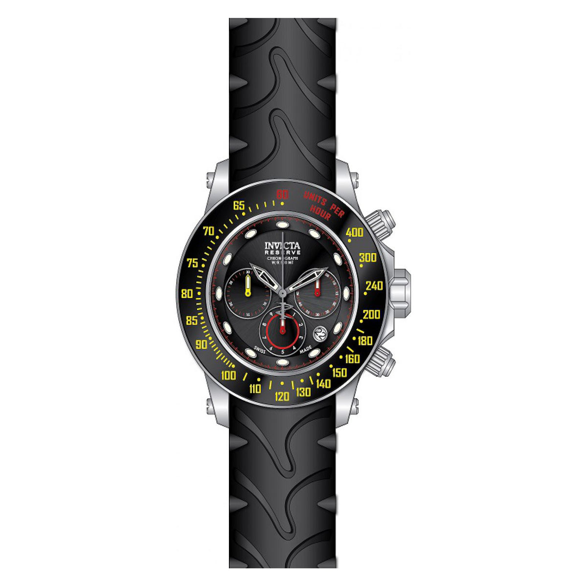 RELOJ DEPORTIVO PARA HOMBRE INVICTA RESERVE 22142 - NEGRO