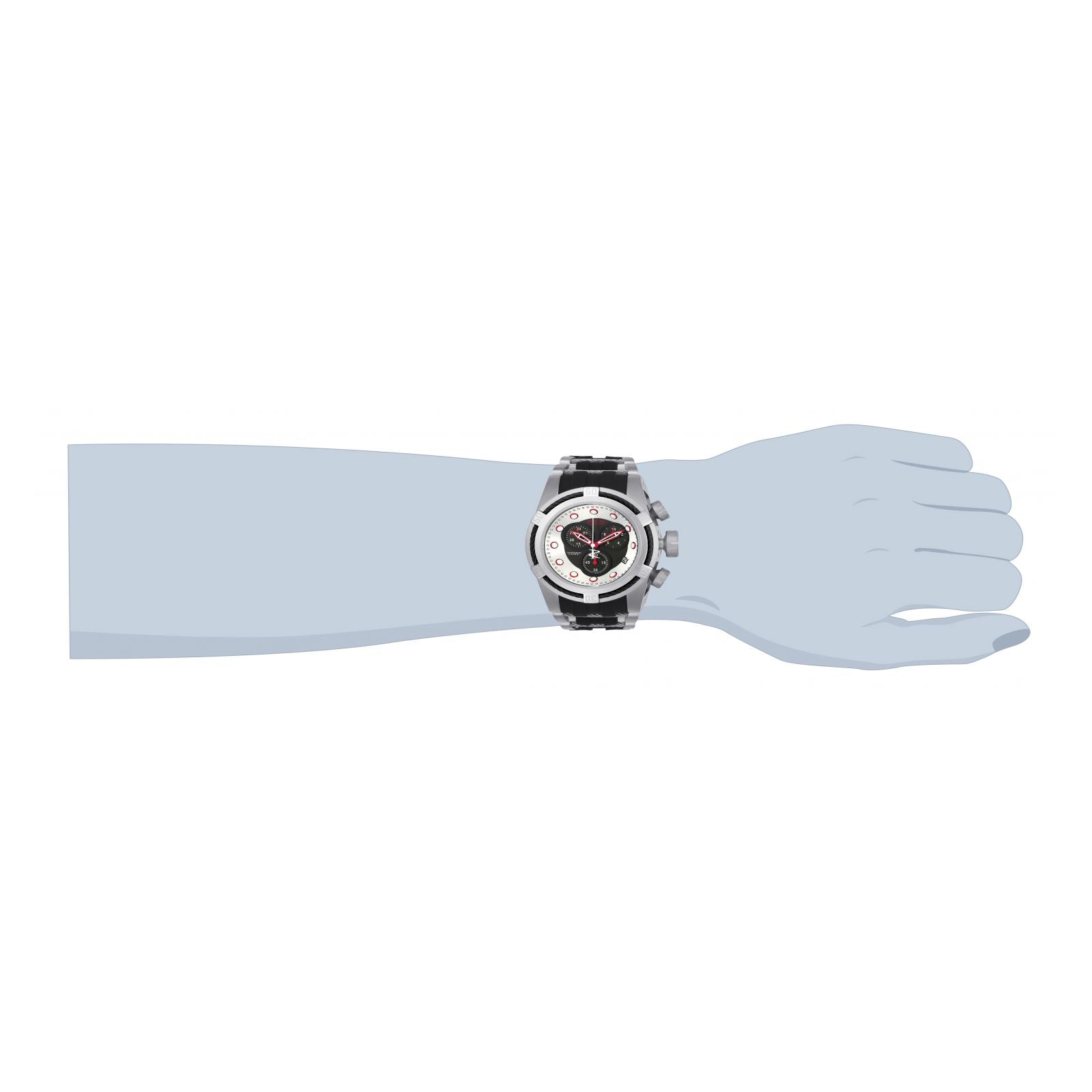 RELOJ  PARA HOMBRE INVICTA BOLT 22160 - ACERO NEGRO