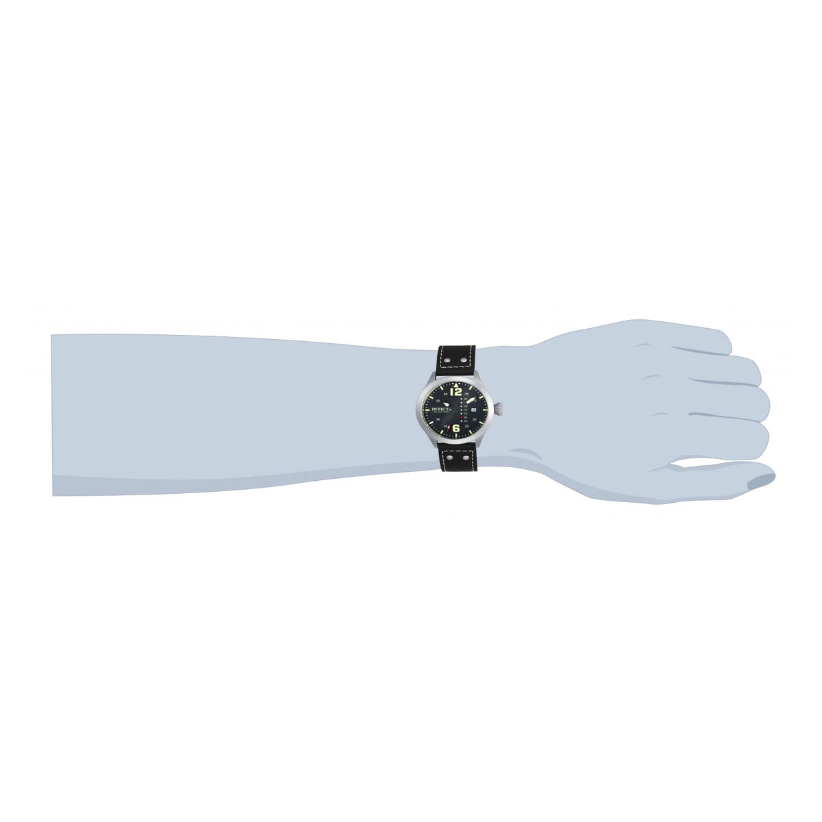 RELOJ CLÁSICO PARA HOMBRE INVICTA I-FORCE 22180 - NEGRO
