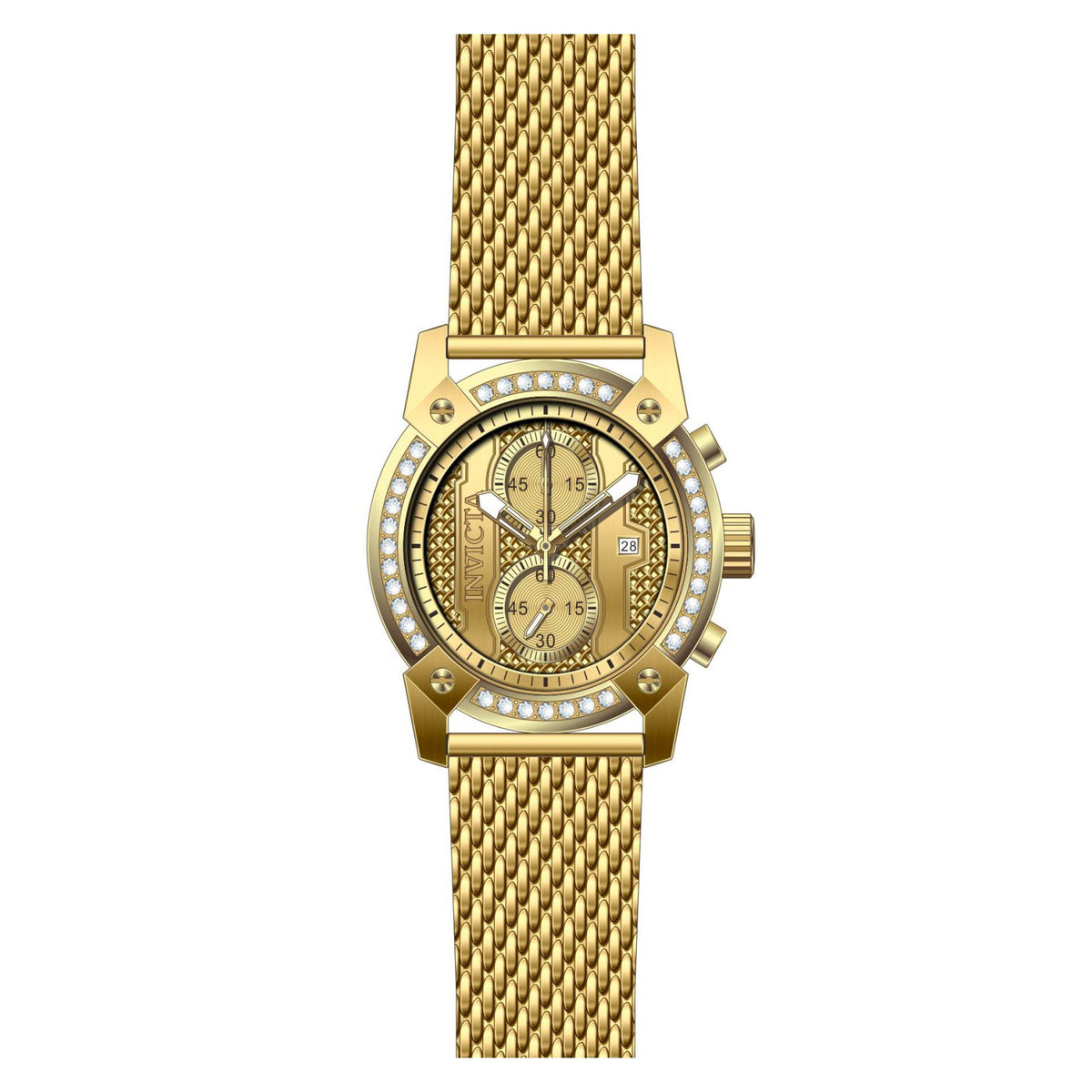 RELOJ CLÁSICO PARA HOMBRE INVICTA SPECIALTY 22190 - ORO
