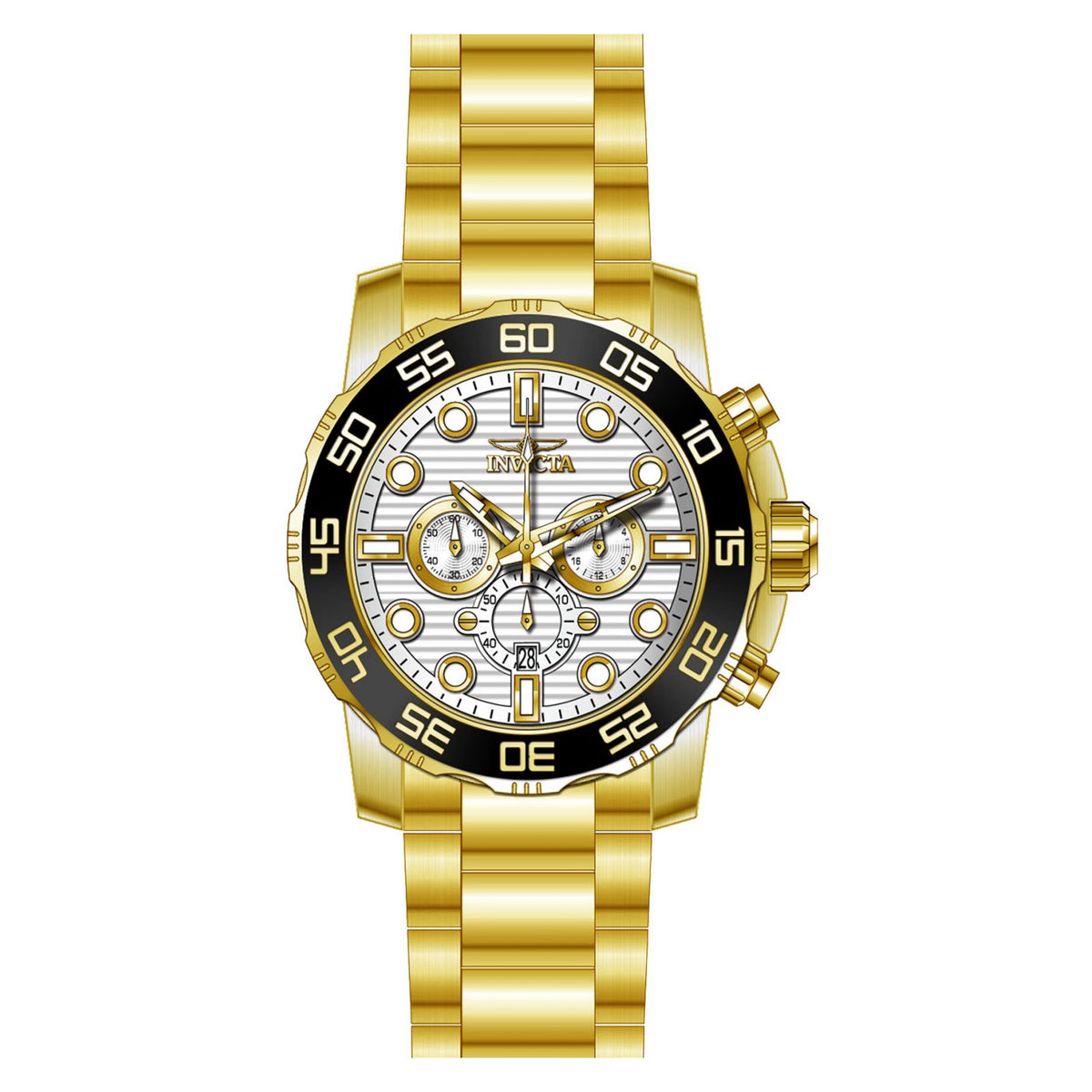 RELOJ  PARA HOMBRE INVICTA PRO DIVER 22229 - ORO