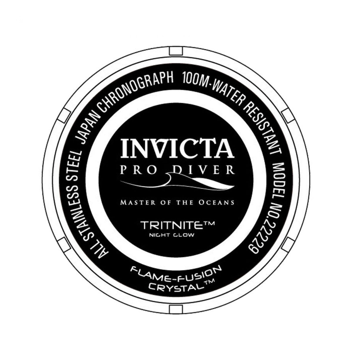 RELOJ  PARA HOMBRE INVICTA PRO DIVER 22229 - ORO
