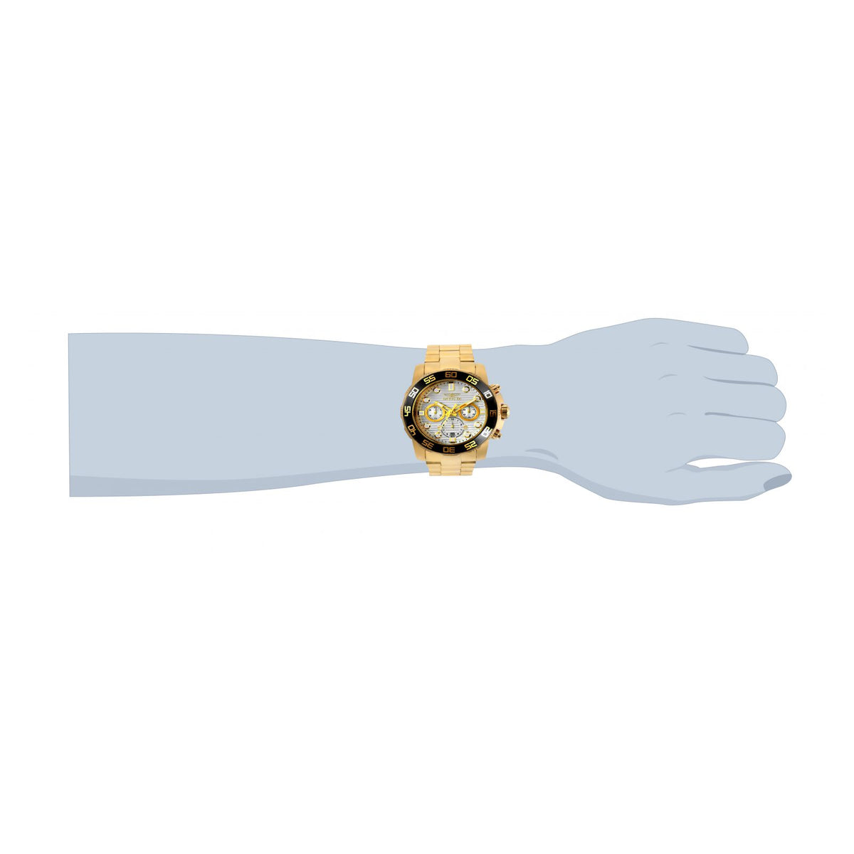 RELOJ  PARA HOMBRE INVICTA PRO DIVER 22229 - ORO