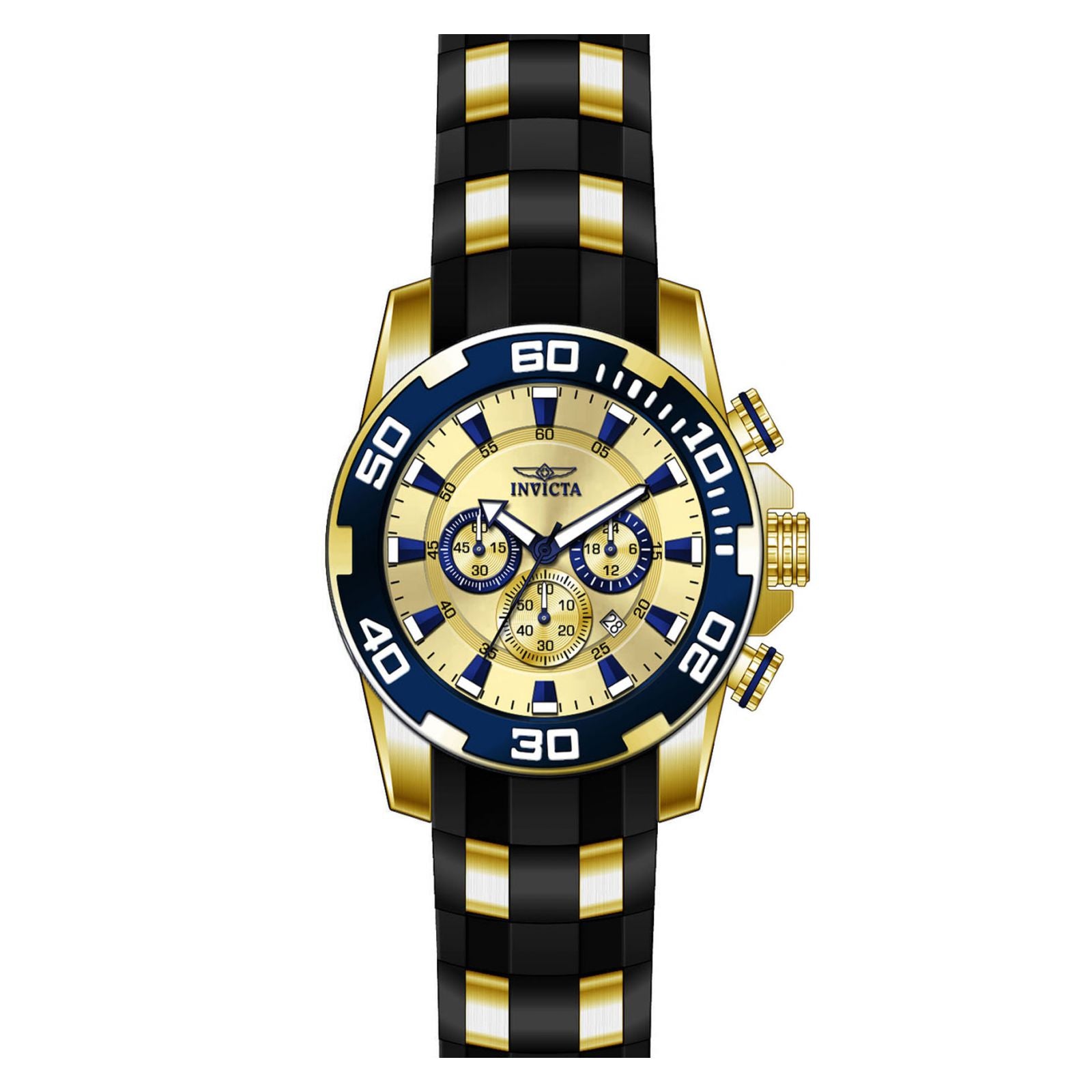 RELOJ DEPORTIVO PARA HOMBRE INVICTA PRO DIVER 22343 - ORO