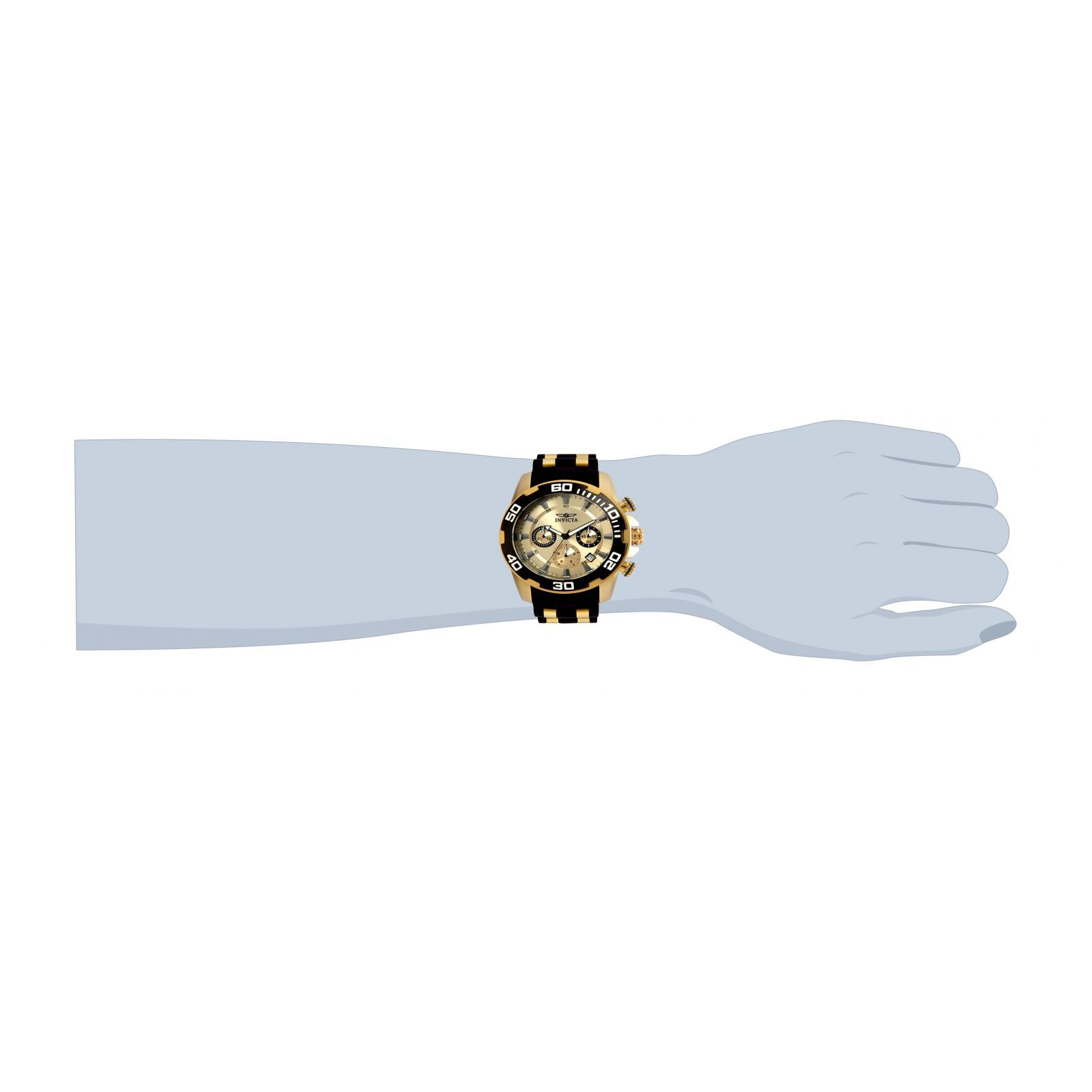 RELOJ DEPORTIVO PARA HOMBRE INVICTA PRO DIVER 22346 - ORO