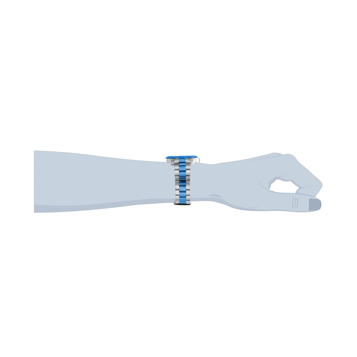 RELOJ  PARA HOMBRE INVICTA PRO DIVER 22407 - AZUL ACERO