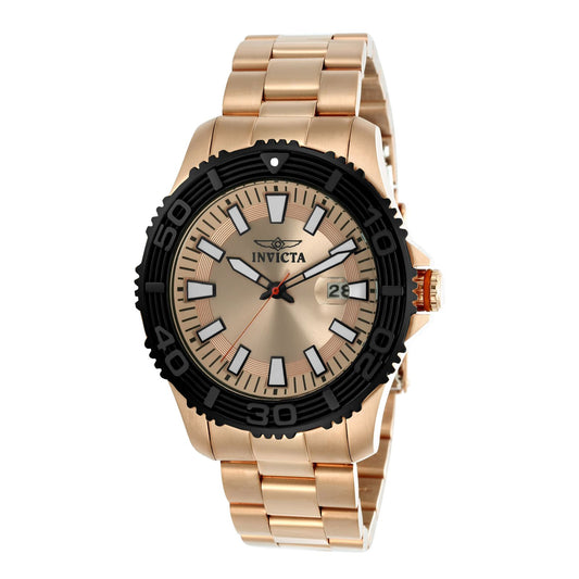 RELOJ  PARA HOMBRE INVICTA PRO DIVER 22409 - ORO ROSA