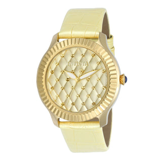 RELOJ CLÁSICO PARA MUJER INVICTA ANGEL 22562 - AMARILLO CLARO