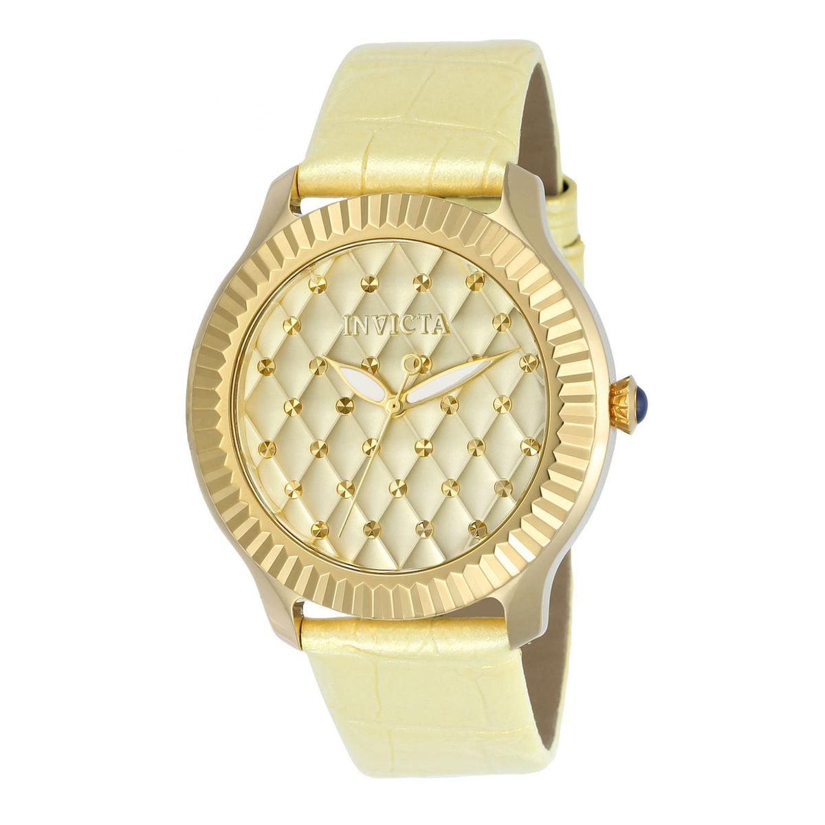 RELOJ CLÁSICO PARA MUJER INVICTA ANGEL 22562 - AMARILLO CLARO
