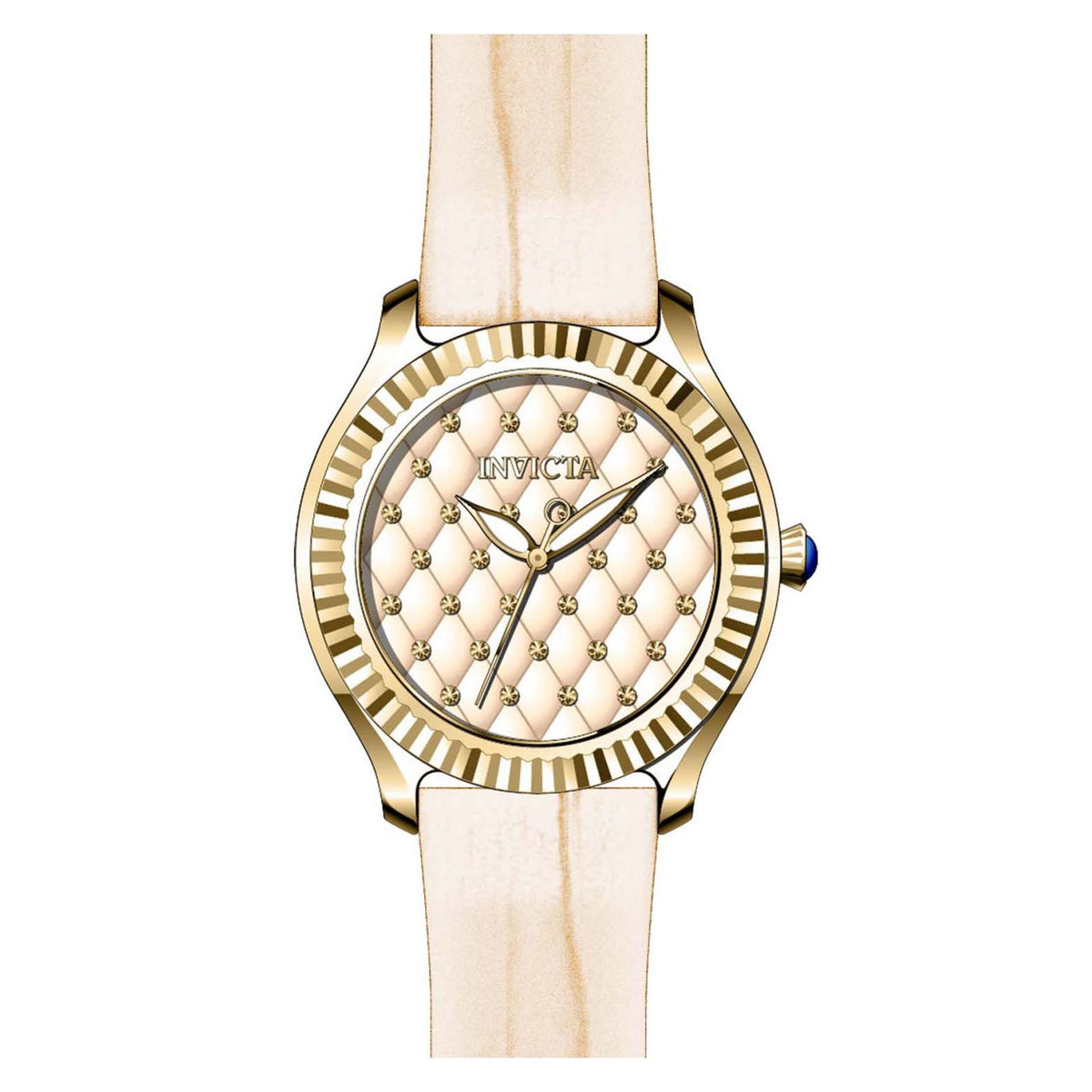 RELOJ CLÁSICO PARA MUJER INVICTA ANGEL 22562 - AMARILLO CLARO