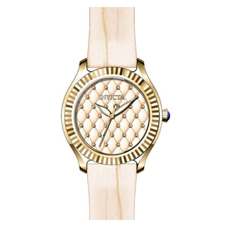 RELOJ CLÁSICO PARA MUJER INVICTA ANGEL 22562 - AMARILLO CLARO