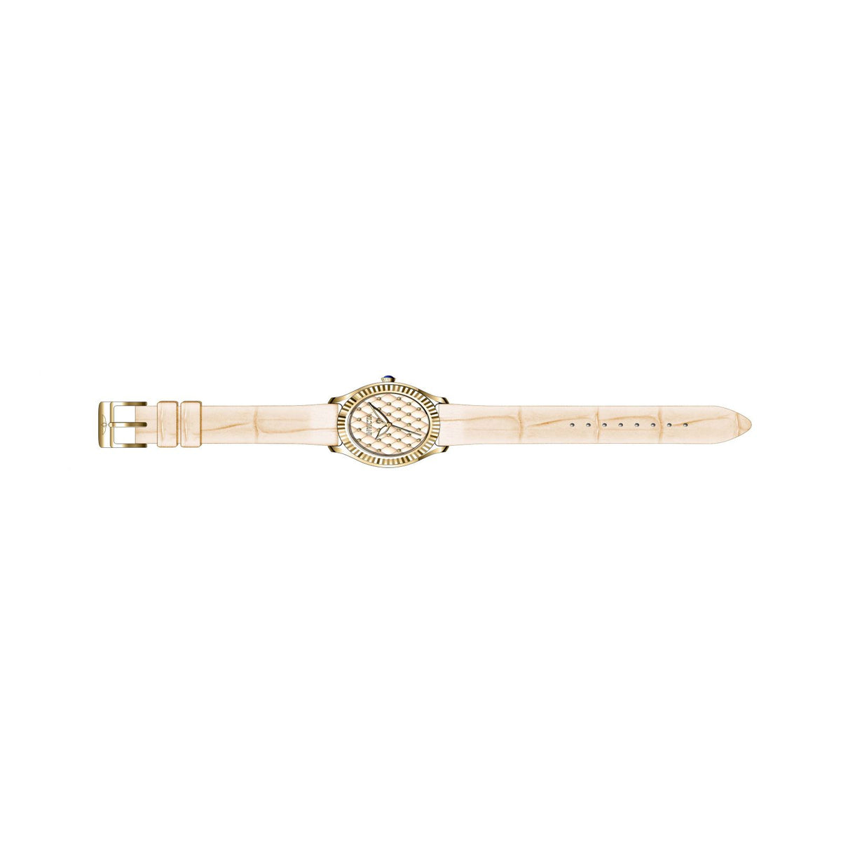 RELOJ CLÁSICO PARA MUJER INVICTA ANGEL 22562 - AMARILLO CLARO