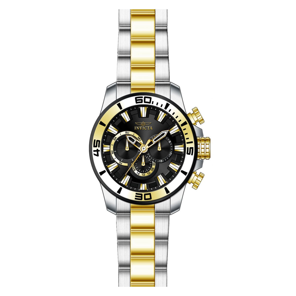 RELOJ  PARA HOMBRE INVICTA PRO DIVER 22588 - ACERO DORADO
