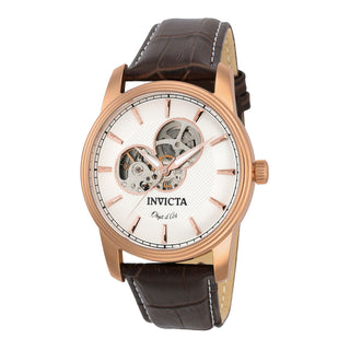 RELOJ CLÁSICO PARA HOMBRE INVICTA OBJET D ART 22618 - MARRÓN