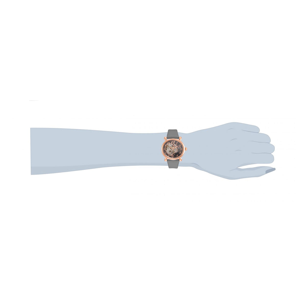 RELOJ  PARA MUJER INVICTA OBJET D ART 22649 - GRIS OSCURO