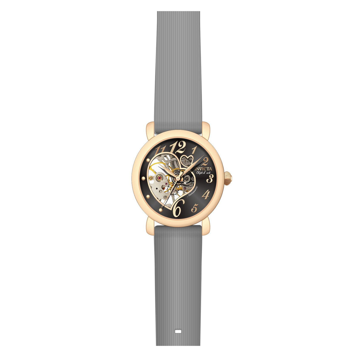 RELOJ  PARA MUJER INVICTA OBJET D ART 22649 - GRIS OSCURO