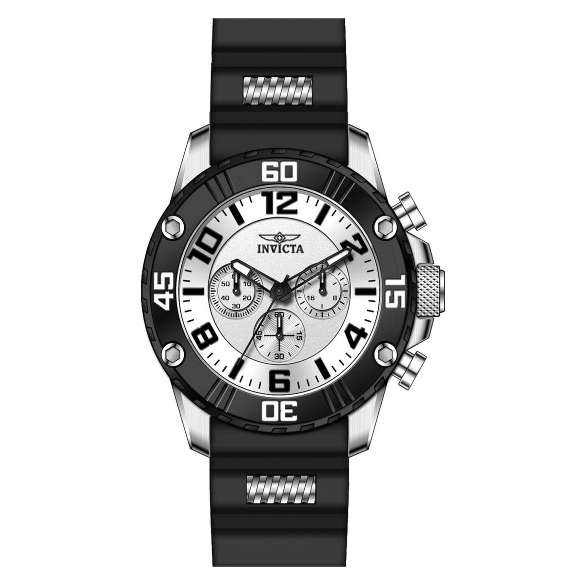 RELOJ DEPORTIVO PARA HOMBRE INVICTA PRO DIVER 22698 - ACERO, NEGRO