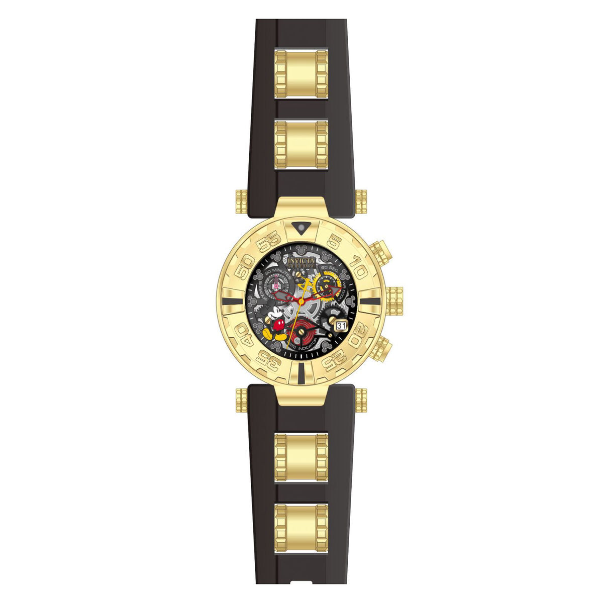 RELOJ MICKEY RATÓN PARA MUJER INVICTA DISNEY LIMITED EDITION 22737 - BLANCO NEGRO