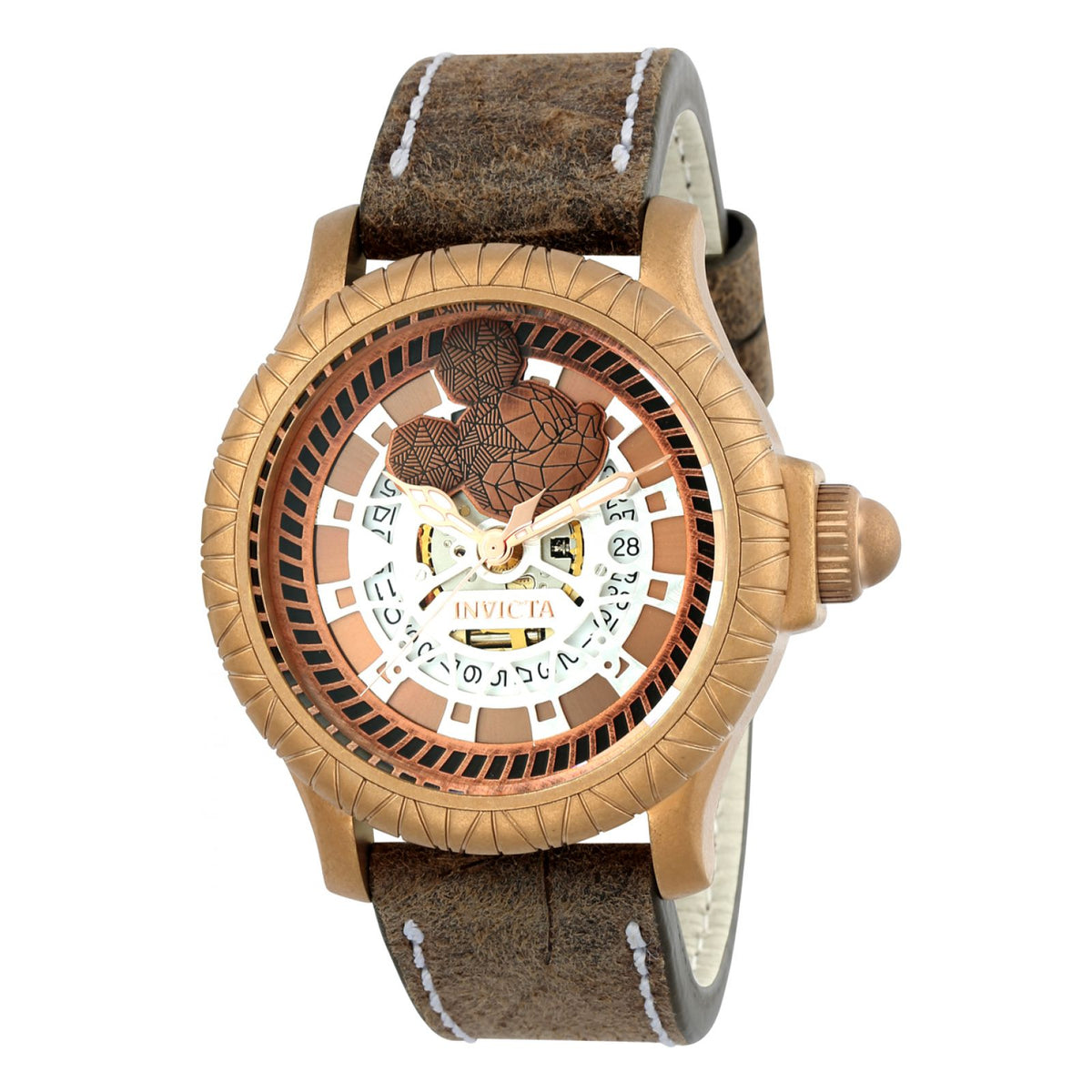 RELOJ MICKEY RATÓN PARA HOMBRE INVICTA DISNEY LIMITED EDITION 22741 - MARRÓN