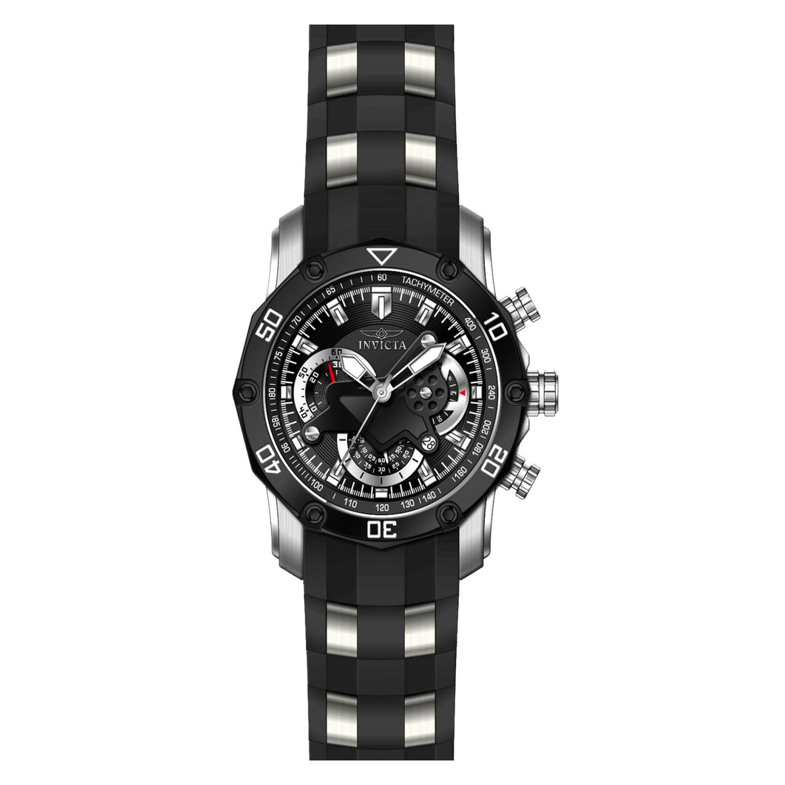 RELOJ DEPORTIVO PARA HOMBRE INVICTA PRO DIVER 22797 - NEGRO, ACERO