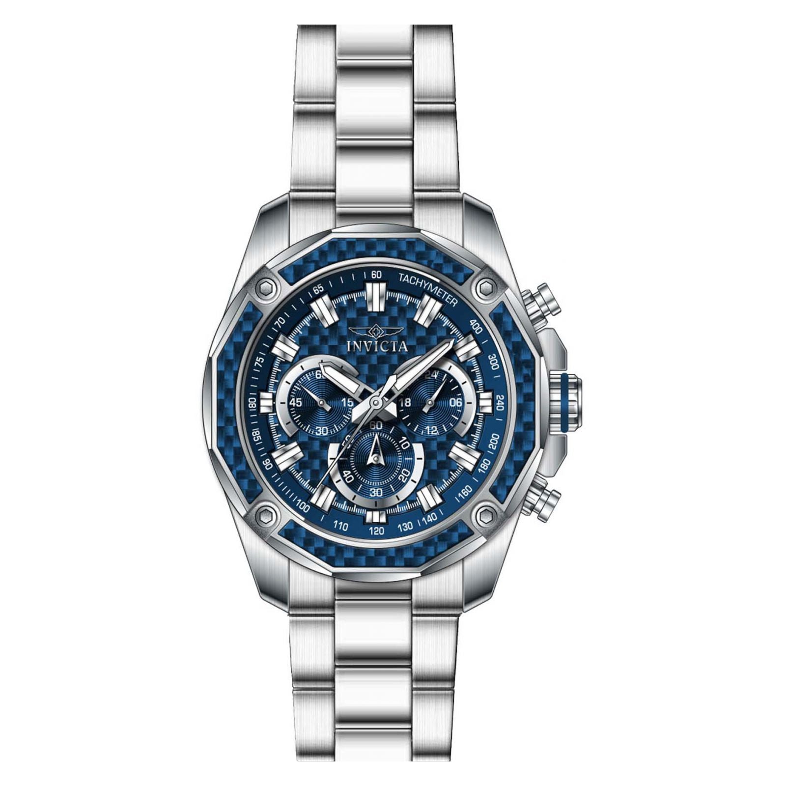 RELOJ  PARA HOMBRE INVICTA AVIATOR 22804 - PLATEADO