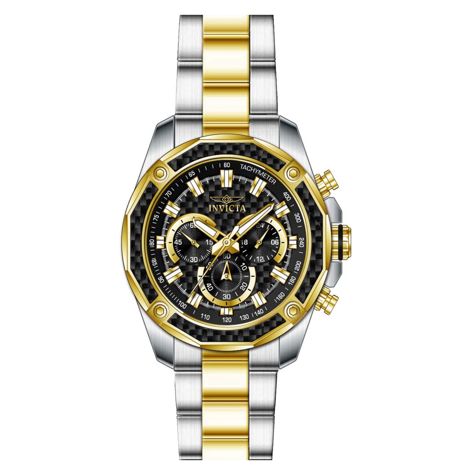 RELOJ  PARA HOMBRE INVICTA AVIATOR 22806 - DORADO