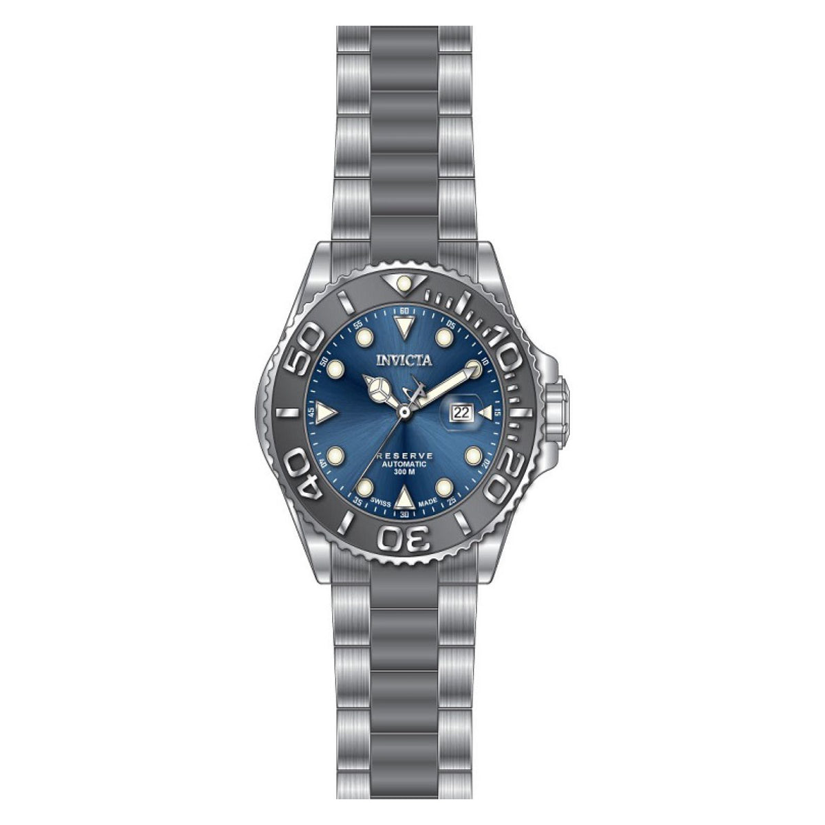 RELOJ  PARA HOMBRE INVICTA RESERVE 22860 - ACERO, TITANIO
